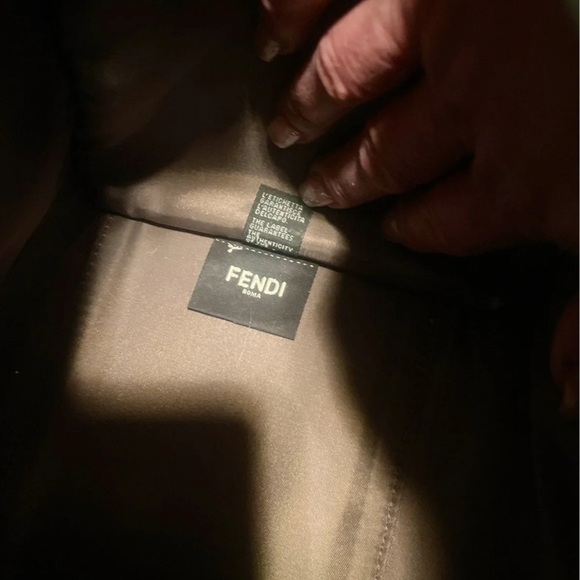 Fendi sunshine green fabric FF med shopper!! Sold out ! - Picture 8 of 12